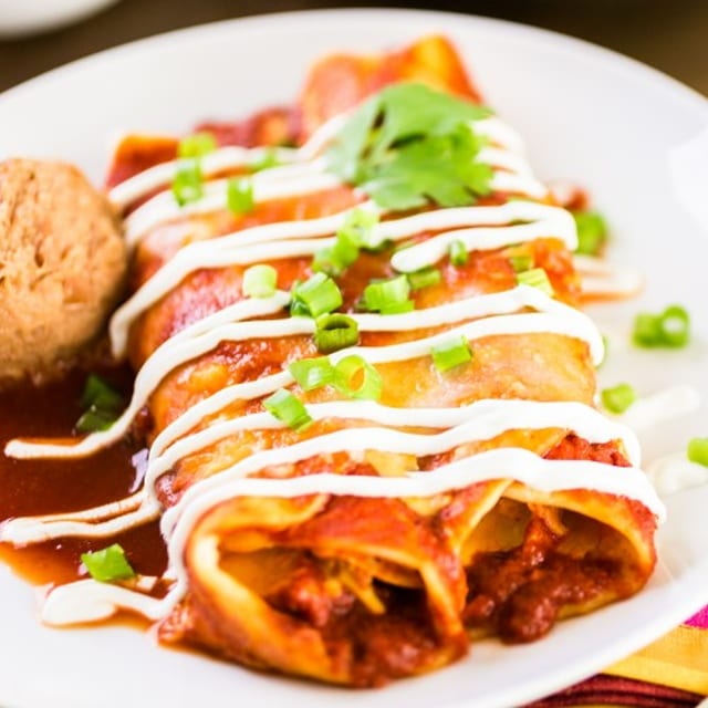 Chicken Enchilada*.