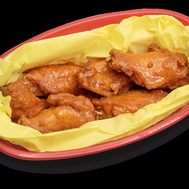 Almanza's Wings 1/2 dozen.