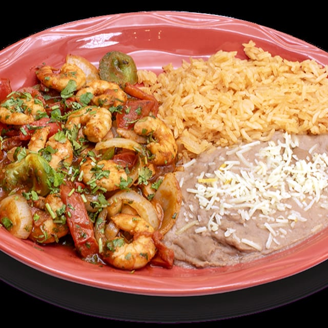 Camarones a La Mexicana*.